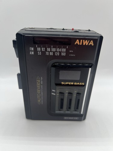 Aiwa stereo radio cassette - radio,