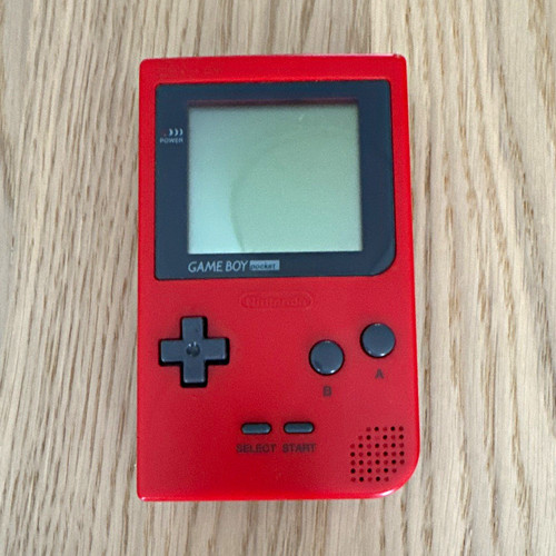 Nintendo game boy pocket red - nintendo,