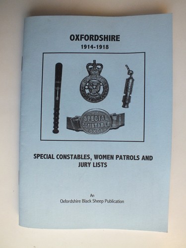 Oxfordshire 1914 1918 special - 1914-1918:,