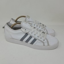 adidas OriginalsMens Nizza Lo CL Trainers Footwear White Grey