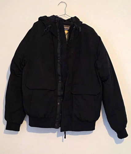 Superdry everest black hooded - superdry,