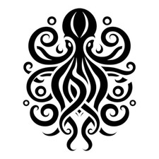 Octopus Vinyl Decal Sticker