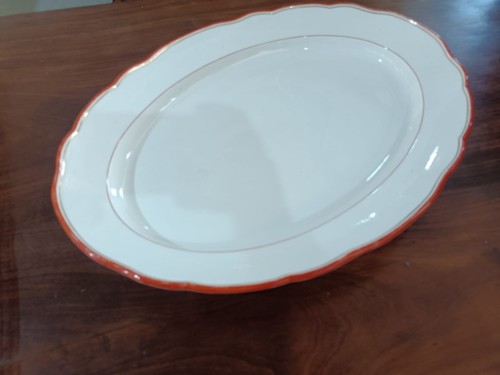 Antique meissen meat platter - meissen,