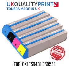 Toner Cartridge for OKI ES9431 ES9531 Printer Black Colour Set 45536512/11/10/09