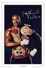 EVANDER HOLYFIELD SIGNED PHOTO