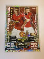 Van Persie & Rooney - Duos - 14-15 TOPPS MATCH ATTAX ENGLISH PREMIER LEAGUE #379