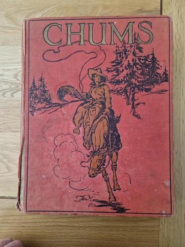 Antique books 1929 chums - antique,