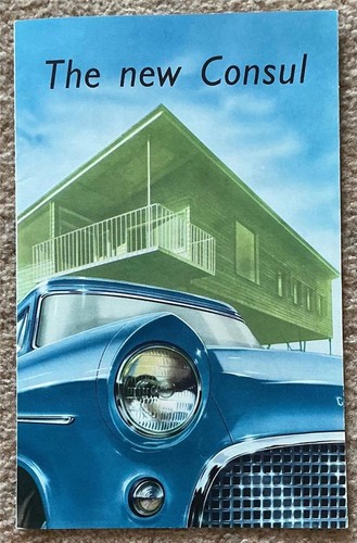 Ford consul car - ford, sales