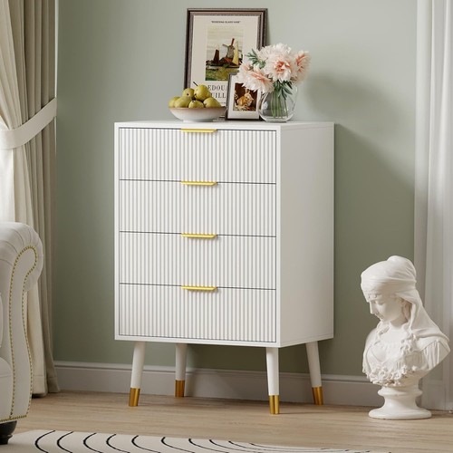 Fluted drawers dresser - fluted,