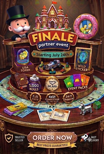 Monopoly partner event - partner, go