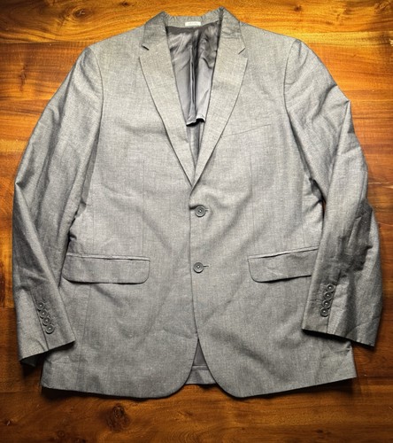 Calvin klein mens grey linen - grey,