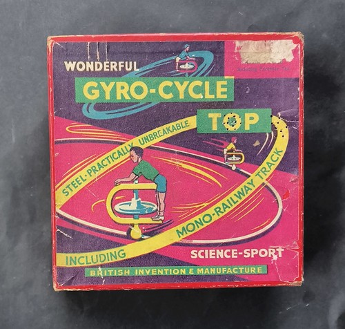 1930s gyro toy tinplate boxed