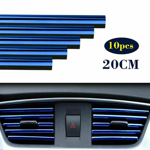 10pcs blue car interior strip - 10pcs,