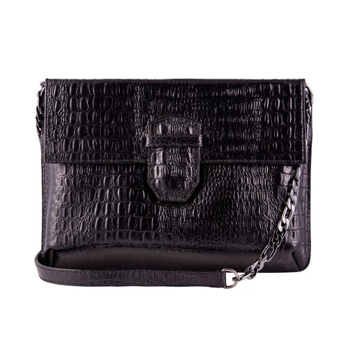 Womens black leather - black,