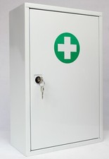 Lockable & Secure White Wall