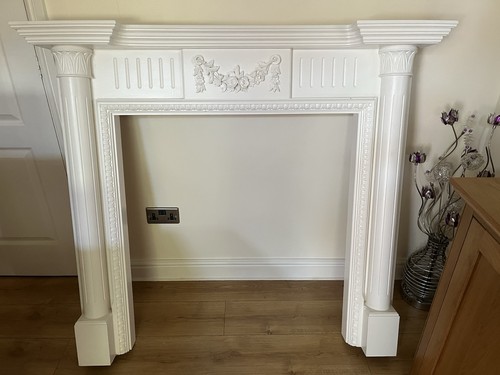 Oak fire surround - fire,