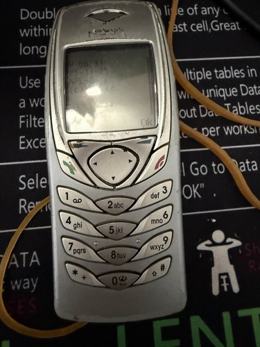 Nokia 6100 retro mobile phone - mobile,