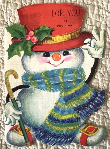Unused christmas snowman - unused,