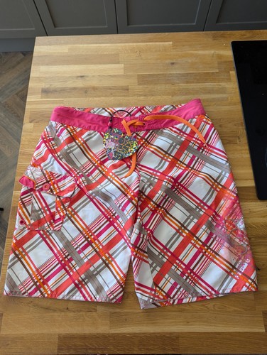 Plaid pink and - orange, 14