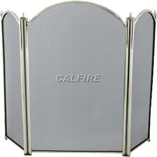 29'' 3 Fold Fire Screen -