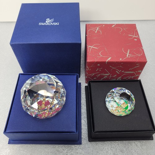 Swarovski crystal paperweights - swarovski,