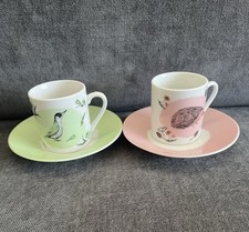 💜 2x  Magpie Espresso Cups