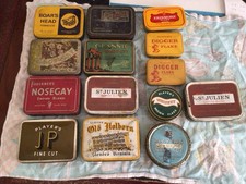  Vintage  Tobacco tins JOHN
