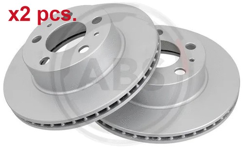 Pcs front brake - disc, rotos