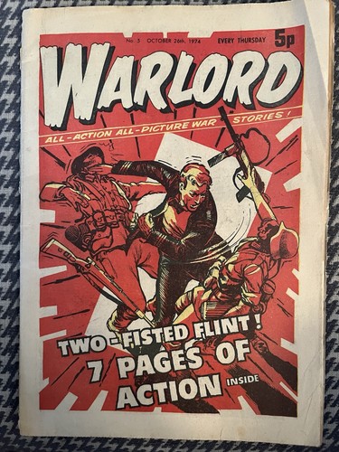 Warlord comic 5 - comic, october