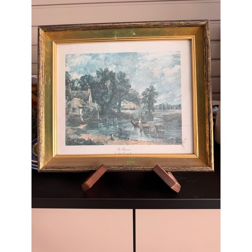 Vintage framed the haywain - framed,