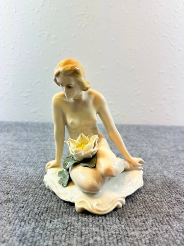 Vintage german porcelain nude - german,