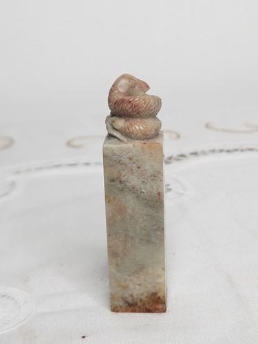 Chinese soapstone seal stamp - chinese,