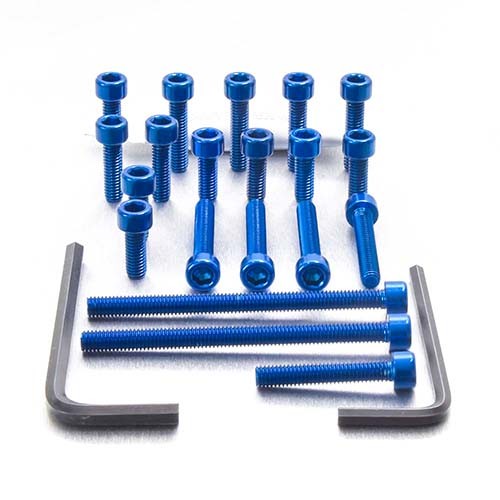 Aluminium engine kit - aluminium, cagiva