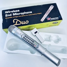 Magic Sing Enter Karaoke System Back up Mic 2nd Microphone Excellent Condition