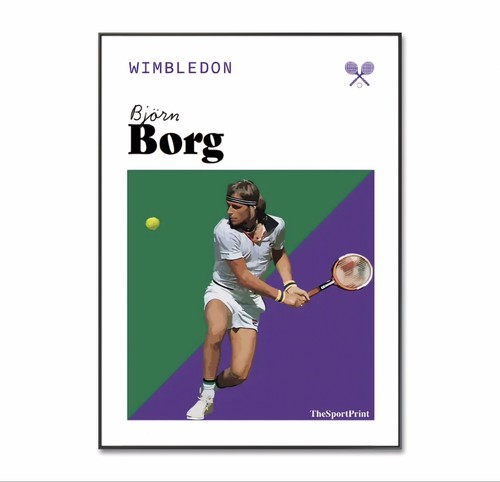 Wimbledon tennis poster - wimbledon,