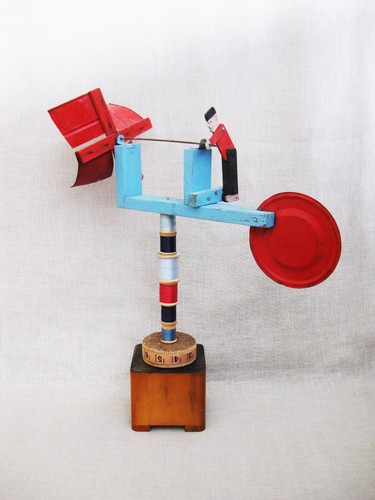 Vintage folk art - vintage, whirligig