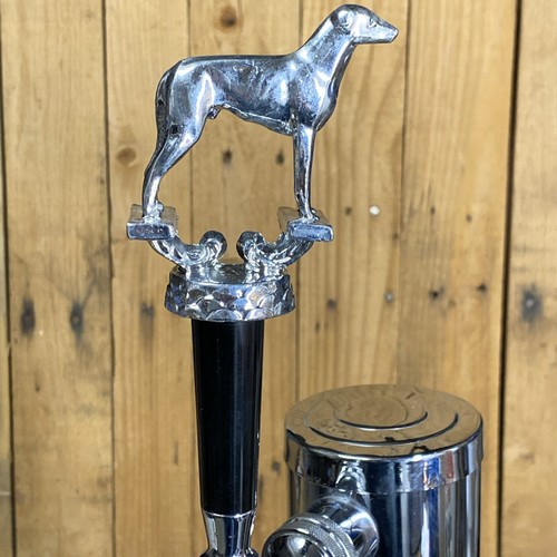Greyhound Beer Tap Handle Vtg
