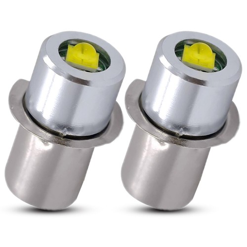 Focus white led torch - 2x,