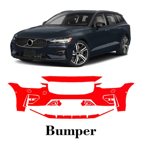 Front bumper precut - ppf, paint