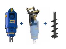 New Auger Torque X3500 Earth Drill Package 35mm Hitch & Auger 2.5-4 Ton Machines