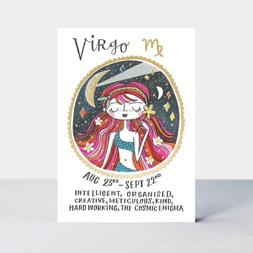 Virgo birthday card - birthday,