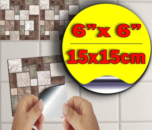 Peel stick mosaic - peel, n