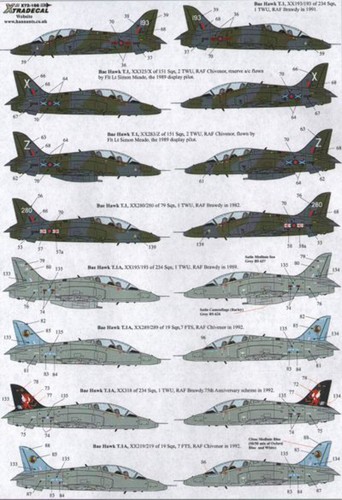 Xtradecal 72166 bae - 72166, hawk