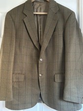 GURTEEN Windowpane Tweed Plaid