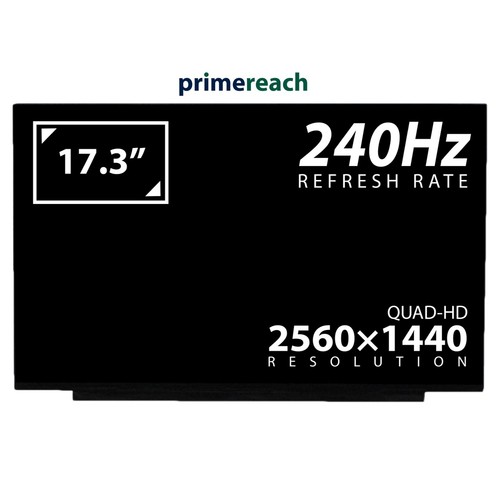 Replacement qhd screen - 17.3",