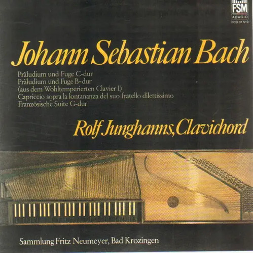 Bach music for clavichord - for,