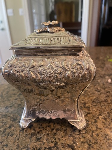 Antique silver plated tea - silver,