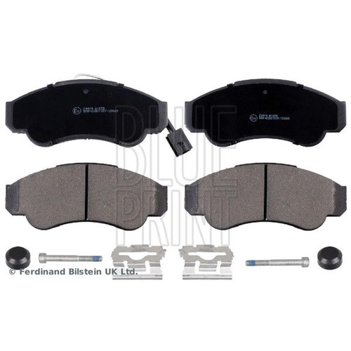 Blue print front - brake, pad