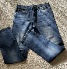 Crosshatch Black Label Slim Fit New Svelte Men's Denim Jeans Waist 32R Inseam 31