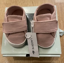 BABY GIRLS BNIB PINK LACOSTE